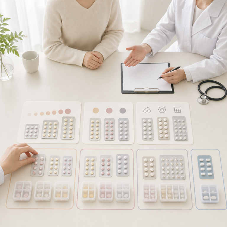 低用量ピル種類を目的別に選ぶ基礎ガイド